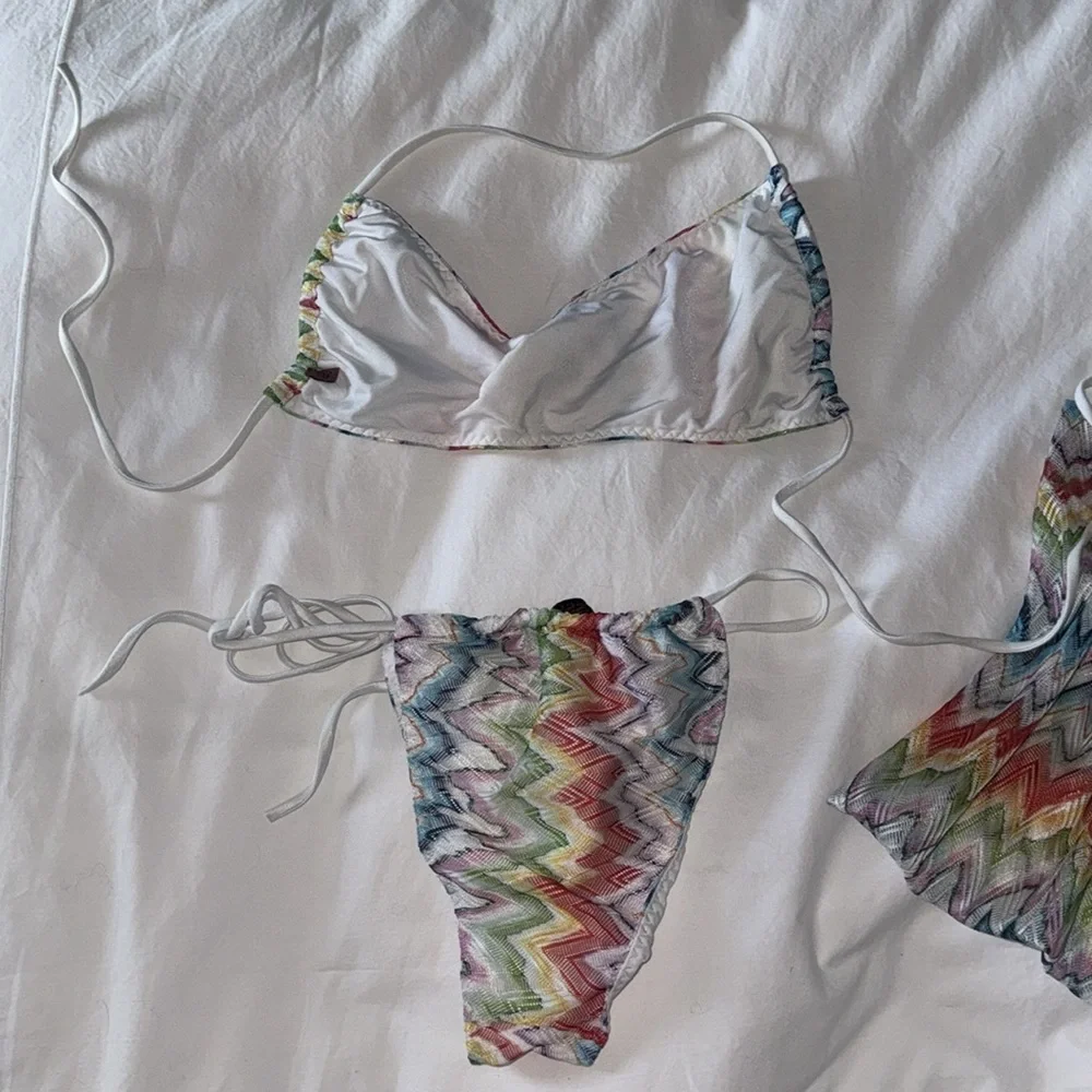 Missoni Bikini in Multicolor Print Size 40 - Picture 6 of 10